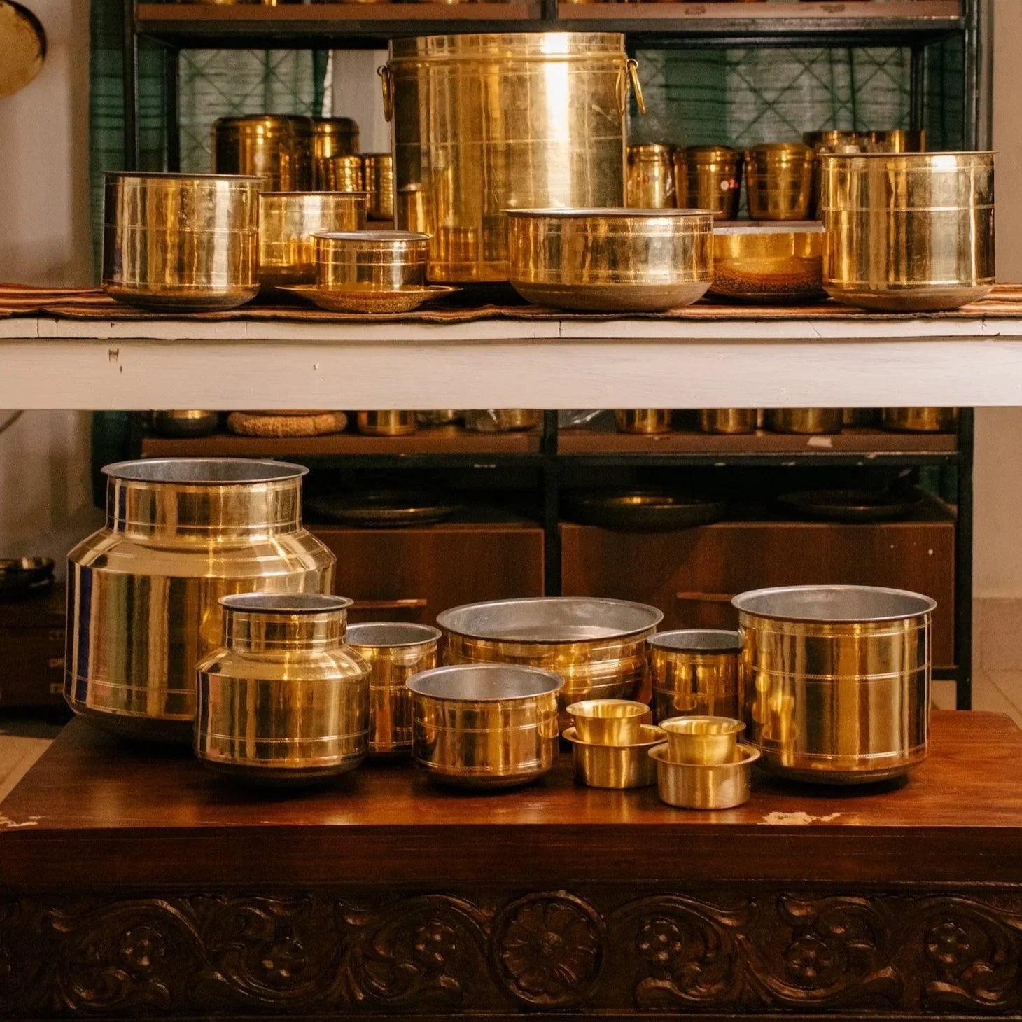 Brass Rail Adukku Pathram-Zishta Traditional Cookware