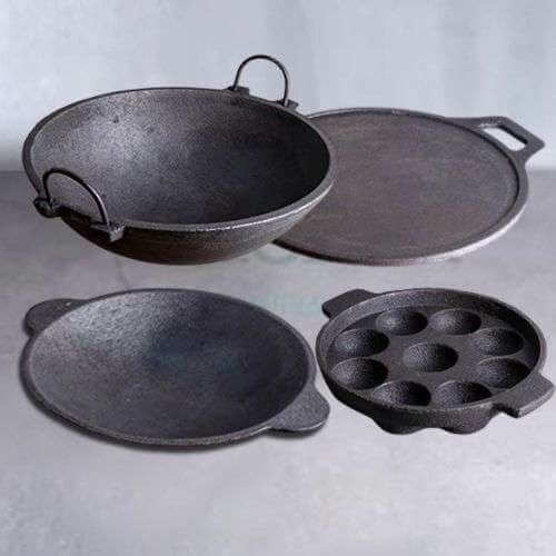 Traditional Handmade Cast Iron Cookware-Zishta