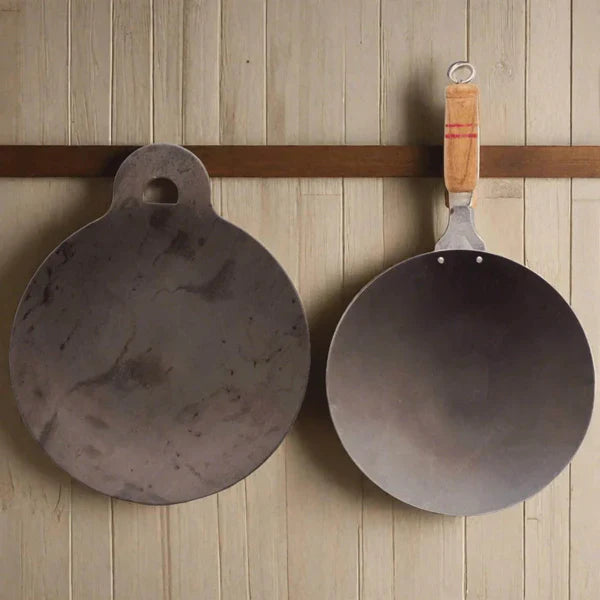 Zishta Cast Iron and Pure Iron Tawas