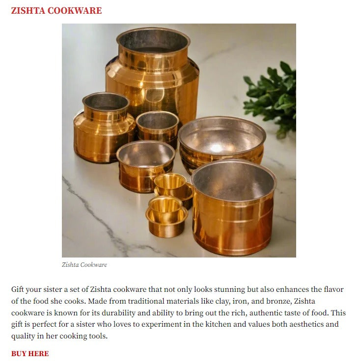 The Glitz Media Rakshabandhan Gift Ideas Listicle-Zishta Cookware