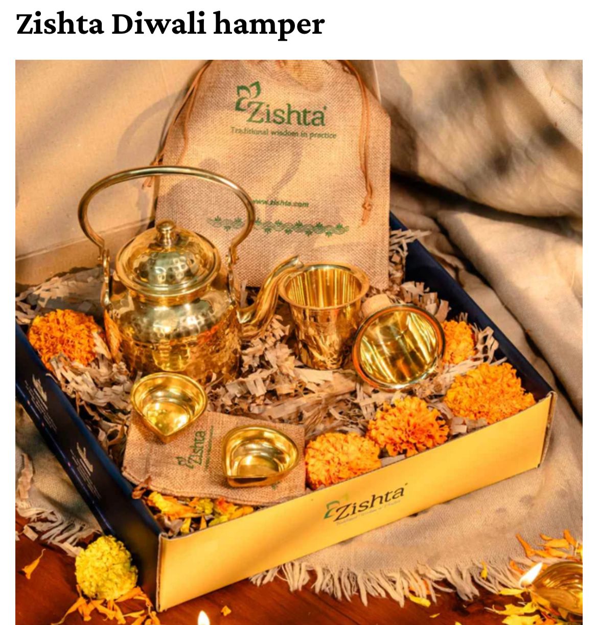 Zishta Diwali Hamper