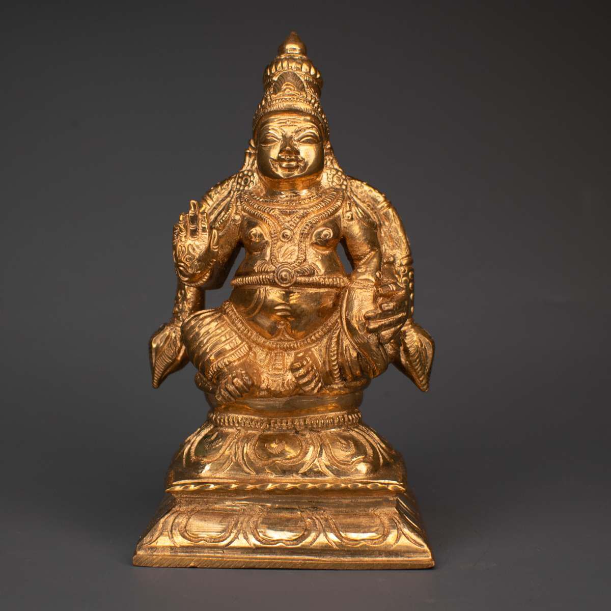 Kubera Murthy Panchaloha Idol-1-Zishta Traditional Home Decor