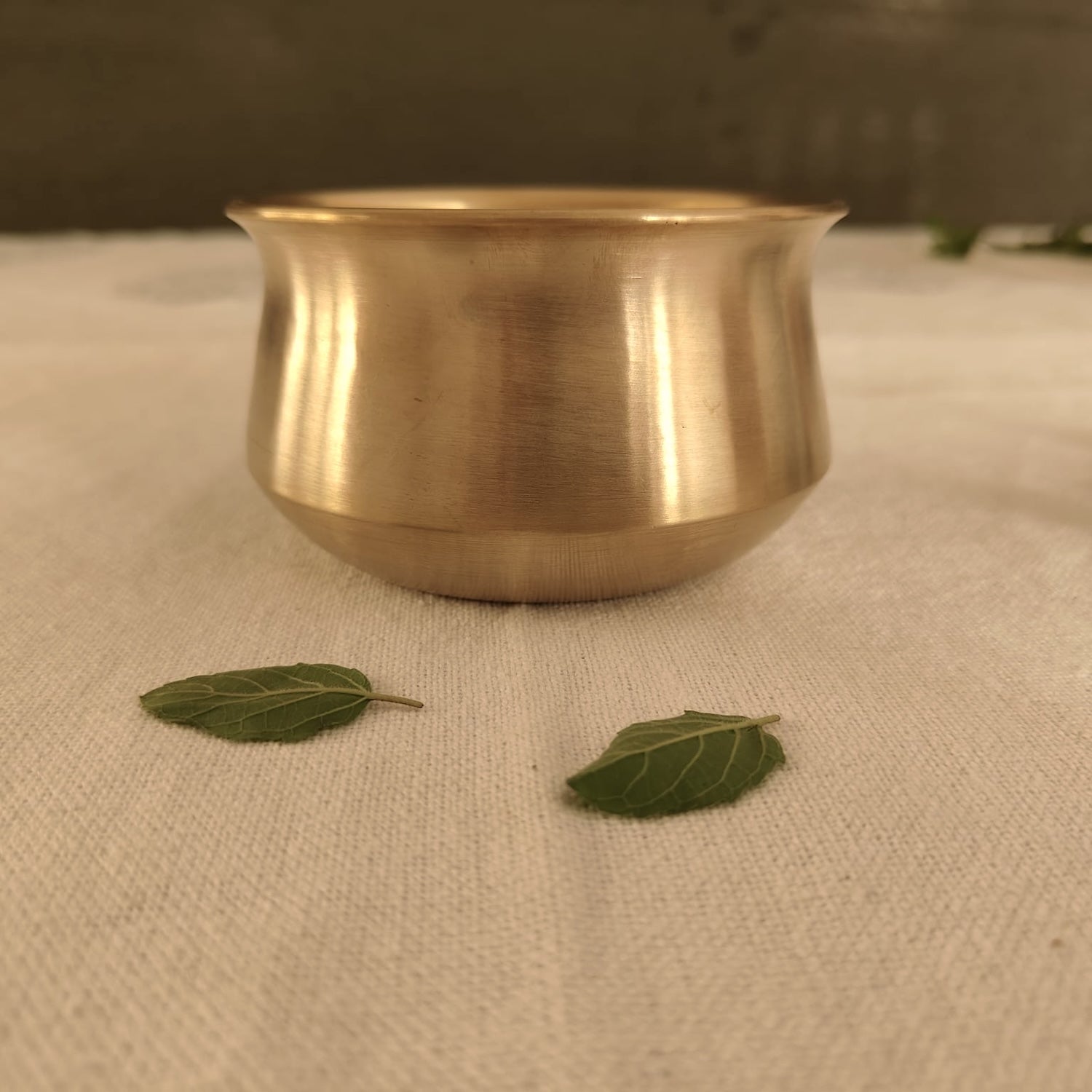 Kansa Tulsi Cookware Handi-1-Zishta Traditional Cookware