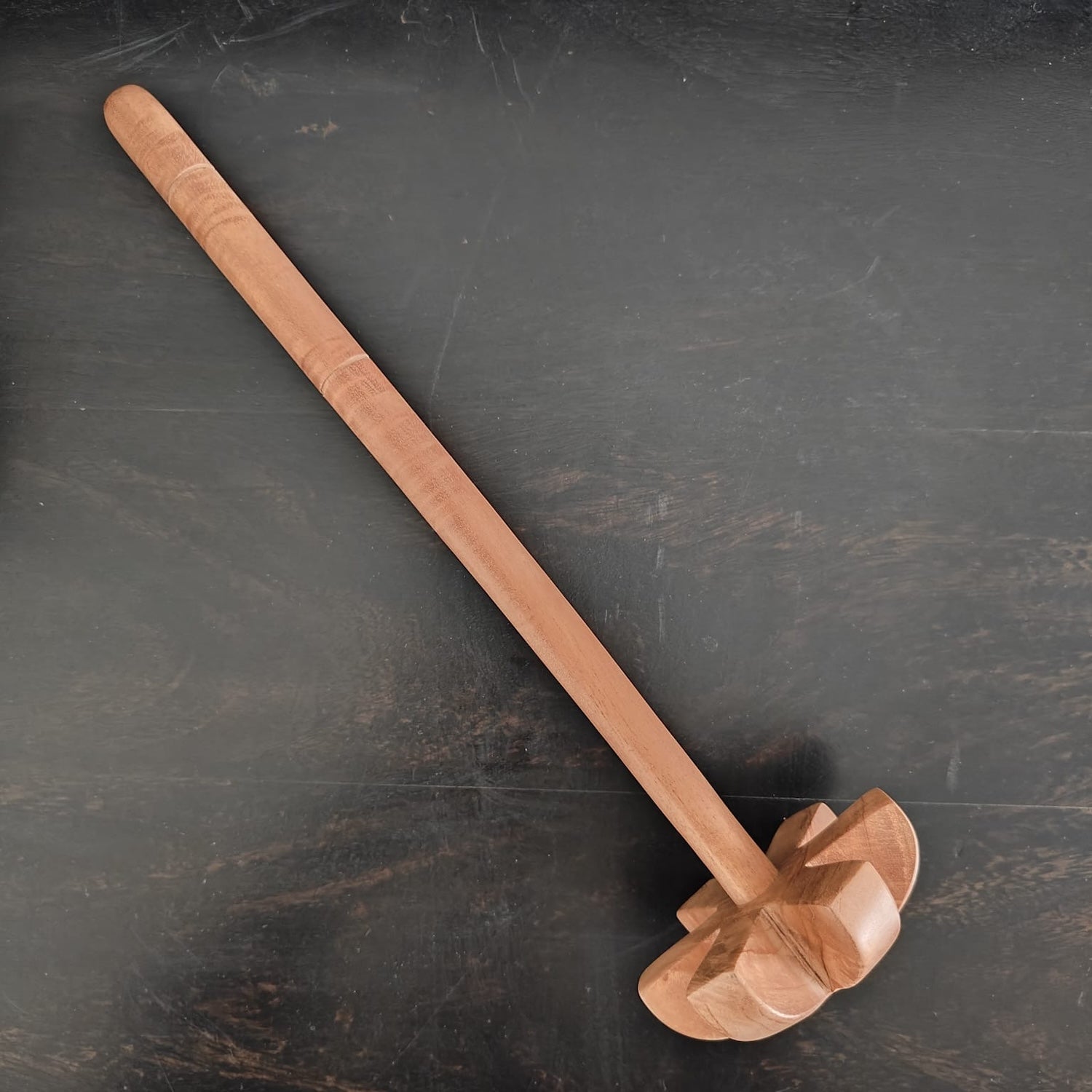 Neem Wood Buttermilk Churner-2-Zishta Traditional Kitchen Accessories