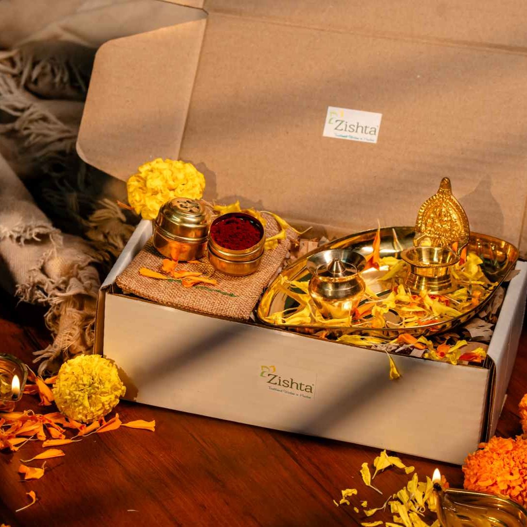 Pooja Offering Gift Set-1-Zishta Gifting