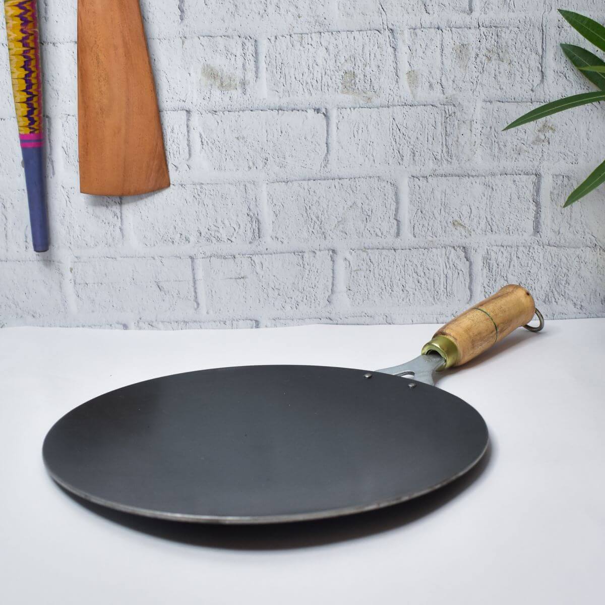 Pure Iron Roti Tawa-2-Zishta Traditional Cookware