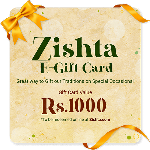 Zishta E-Gift Cards-Rs1000