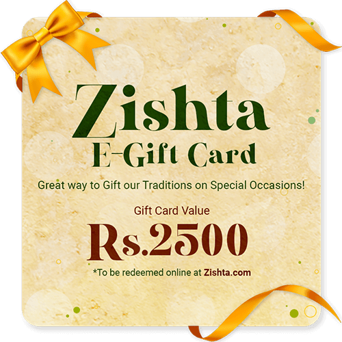 Zishta E-Gift Cards-Rs2500