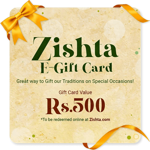 Zishta E-Gift Cards-Rs500