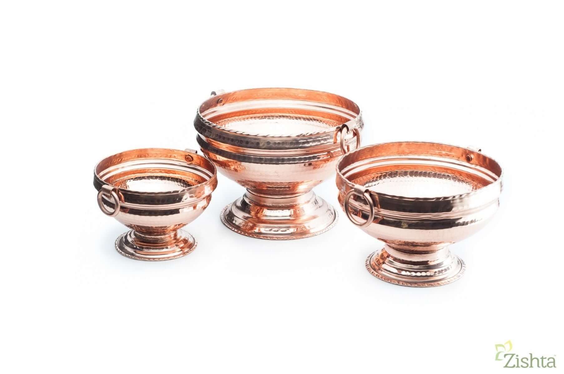 Copper Ganghal 2-Zishta Traditional Cookware