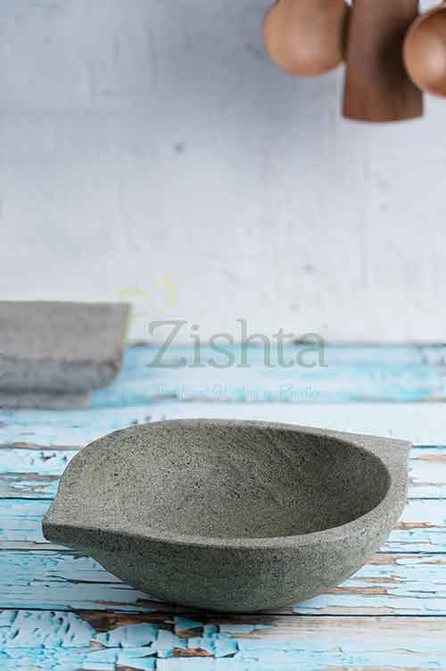 Soapstone Kalchatti Kadai Zishta